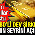 Tüm koşullar oluştu: ABD’li dev şirket altının seyrini açıkladı