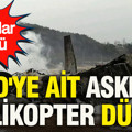 ABD'ye ait askeri helikopter düştü: Pilotlar öldü