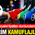 Akaryakıta indirim kamuflajlı dev zam: Fiyatlar durdurulamıyor