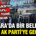 Ankara'da bir belediye daha AK Parti'ye geçiyor: Satı Kadın'ın torunu AK Partili oluyor