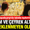 Kapalıçarşı'da altın fiyatları bugün ne kadar? Gram, çeyrek altın kaç TL oldu? (14 Ağustos )