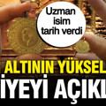Mehmet Ali Yıldırımtürk gram altının yıl sonunda yükseleceği seviyeyi açıkladı