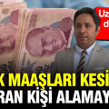 SGK uzmanı İsa Karakaş açıkladı: Bu süreyi kaçıranın maaşı kesiliyor