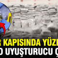 Sınır kapısında 810 kilogram uyuşturucu ele geçirildi