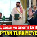 Trump’tan Türkiye’ye övgü: Büyük, cesur ve önemli bir ilk adım