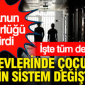 Cezaevlerinde çocuklar için sistem değişti: Kanun yürürlüğü girdi... İşte tüm detaylar