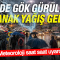Meteoroloji saat saat uyardı: 20 İlde gök gürültülü sağanak yağış geliyor