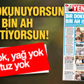 YENİÇAĞ Gazetesi: BİR DOKUNUYORSUN BİN AH İŞİTİYORSUN