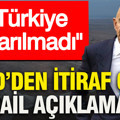 ABD’den itiraf gibi İsrail açıklaması: Türkiye uyarılmadı