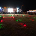 Samsun’da AFAD’dan gökyüzünde dron gösterisi