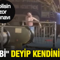 Polisin zor sınavı: "Sık abi" deyip kendini kesti