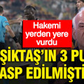 Ahmet Çakar hakemi yerden yere vurdu: 'Beşiktaş'ın 3 puanı gasp edilmiştir'