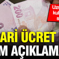 Asgari ücret için yüzde 50 zam açıklaması: SGK uzmanı İsa Karakaş kulislerden sızdırdı