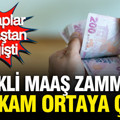 Emekli ve memur maaş zammında 4 rakam ortaya çıktı: Hesaplar sil baştan değişti