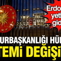 Cumhurbaşkanlığı Hükümet Sistemi değişecek: Erdoğan'ın yetkileri gidiyor