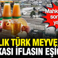 58 yıllık Türk meyve suyu markası iflasın eşiğinde: Mahkemeden çağrı