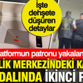 Güzellik merkezindeki gizli kamera skandalında ikinci perde: Platformun patronu yakalandı