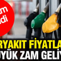 Akaryakıt fiyatlarına büyük zam geliyor: Rakam verildi (2 Eylül 2026)