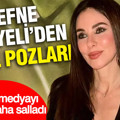 Defne Samyeli'den tatil pozları: Sosyal medyayı bir kez daha salladı