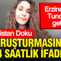 Gülistan Doku soruşturmasında 4 saatlik ifade: Erzincan’dan Tunceli'ye getirildi