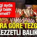 Aylara göre tezgahın en lezzetli balıkları... Hangi ayda hangi balık yenmeli?