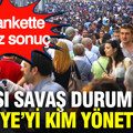 Son anket ASAL Araştırma'dan: Savaş durumunda zirvedeki isim şaşırttı