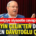 Hüseyin Çelik’ten dikkat çeken Davutoğlu çıkışı: Siyasetçiye siyasetle cevap verilir