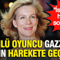 Ünlü oyuncu Juliet Stevenson Gazze için harekete geçti: İsrail'den hesap sorulmalı