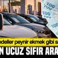 En ucuz sıfır arabalar belli oldu: Bu modeller peynir ekmek gibi satıyor