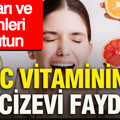 Hapları ve kremleri unutun: C vitaminin mucizevi faydası