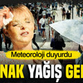 Meteoroloji duyurdu: Sağanak yağış ve fırtına geliyor (5 Eylül 2026)