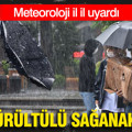 Meteoroloji il il uyardı: Gök gürültülü sağanak yağış geliyor