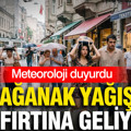 Meteoroloji duyurdu: Sağanak yağış ve fırtına geliyor (6 Eylül 2026)