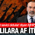 Şehit sevici oldular diyen MHP'li isim PKK'lılara affı açıkladı