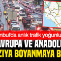 İstanbul'da trafik var mı? Avrupa ve Anadolu yakası anlık trafik durumu nasıl? (7 Eylül Pazartesi)