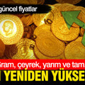 Altın fiyatları bugün ne kadar? Gram altın, çeyrek altın kaç TL oldu? (8 Eylül Salı)