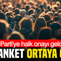 Son anket ortaya çıktı: Seçmen kararlı; YENİ Parti'ye halk onayı