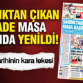 YENİÇAĞ Gazetesi: SANDIKTAN ÇIKAN İRADE MASA BAŞINDA YENİLDİ