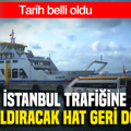 İstanbul trafiğine nefes aldıracak hat geri dönüyor: Tarih belli oldu