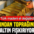 Türkiye'de binlerce kiloluk altın madeni el değiştirdi