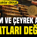 Altın fiyatları bugün ne kadar? Gram altın, çeyrek altın kaç TL oldu? (13 Eylül Pazar)