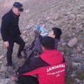 Erciyes’te yürüyüş yapan yabancı uyruklu kişi mahsur kaldı