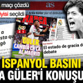 İspanyol basını Arda Güler'i konuşuyor