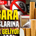 Sigara satışlarına yasak geliyor: Tarih verildi