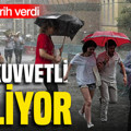 AKOM tarih verdi: Kuvvetli sağanak yağış geliyor (14 Eylül Pazartesi)