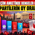 Son ankette dengeler değişti: İşte partilerin eylül ayı oy oranları