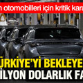 Çin otomobilleri için kritik karar: Türkiye’yi bekleyen 100 milyon dolarlık fatura