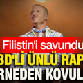 Filistin'i savundu: ABD'li ünlü rapci turneden kovuldu
