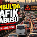 İstanbul'da trafik kilitlendi (15 Eylül 2026)