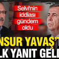 Selvi'den dikkat çeken iddia: Mansur Yavaş'tan ilk yanıt geldi
